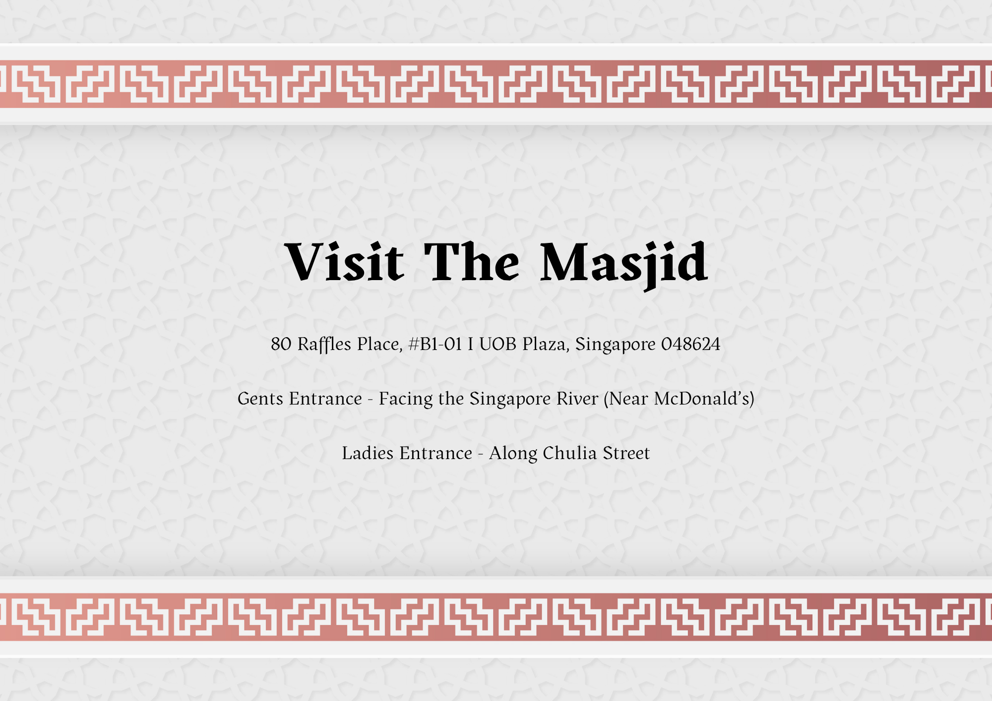 Masjid location preview